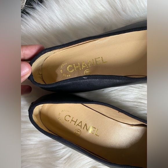 Flats womens bailarinas size 37 6.5 black color - Picture 7 of 8